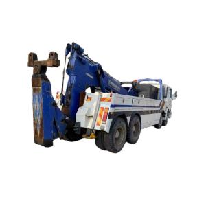 Wholesale Second Hand Trucks SHACMAN 6X4 20Ton 30Ton Road Rescue Recovery Vehicles Integrated Tow and Crane Wrecker Truck from china suppliers