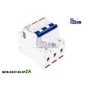 Commercial 2 Amp Circuit Breaker 3 Pole Mcb Circuit Breaker Protection For Sub -