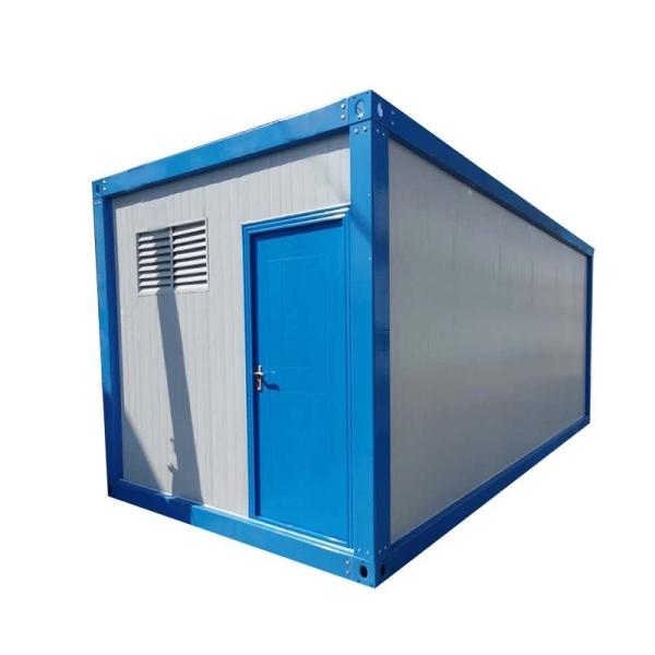 Prefab Outdoor Bathroom Portable Container Toilet 20ft Single Room with Public
