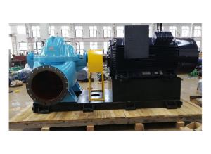 Wholesale ISO9001 Cast Iron 1450m3/H Single Stage Double Suction Centrifugal Pump For Raw Water from china suppliers