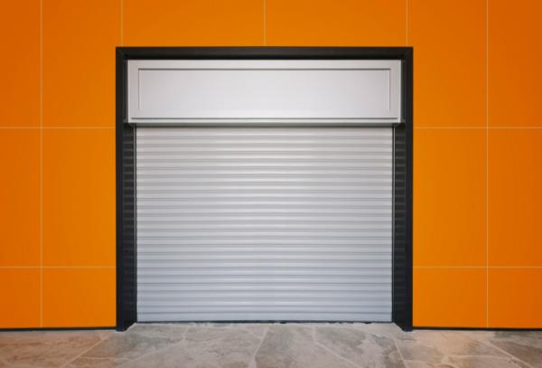 High Security High Speed PVC Roll Up Rapid Shutter Door 304 Stainless Steel