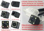 VW Tiguan 2012-2015 AHD Fisheye 12LED Dynamic Trajectory 6 Kinds For Chose of
