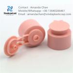 Flat-Roofed Shampoo Bottle Snap Caps Daily Package Closures Junior Diameter Flip