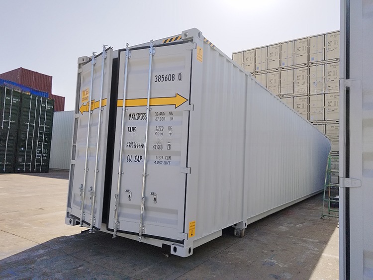50ft Length 53 foot Steel Shipping Container for Dry Container in North America Inside Modification Trailer and Rail Way