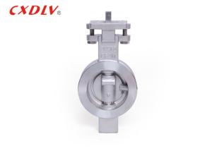 Wholesale High Performance Wafer Type Butterfly Valve DN150 Large Diameter Bare Stem Shaft from china suppliers