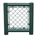6ft Tall PVC Coated Chain Link Diamond Mesh Stainless Steel Wire Mesh Fence