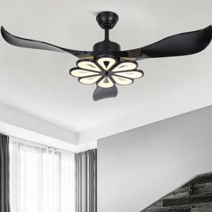 Wholesale Creative ceiling fan with lamp Modern Mount ceil fan with remote controller(WH-CLL-34) from china suppliers