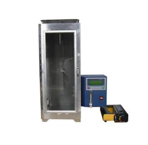 Wholesale ASTM D6413-99 Vertical Flammability Chamber / Combustion Performance Tester With Steel White Color from china suppliers