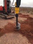 1.5 Ton Auger Attachment For Mini Excavator Hole Drill Q345B