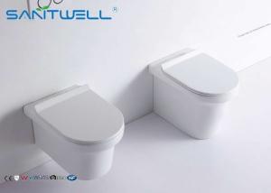 Wholesale Wall Mounted Concealed Cistern Ceramic Toilet Modern Water Saver Flush Types from china suppliers
