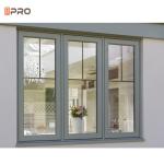 French Swing Aluminum Casement Windows For Hurricane Oxidation Resistance