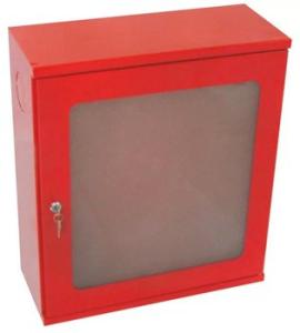 Wholesale Silver Open Type Fire Hose Cabinets Customized For Fire Protection from china suppliers