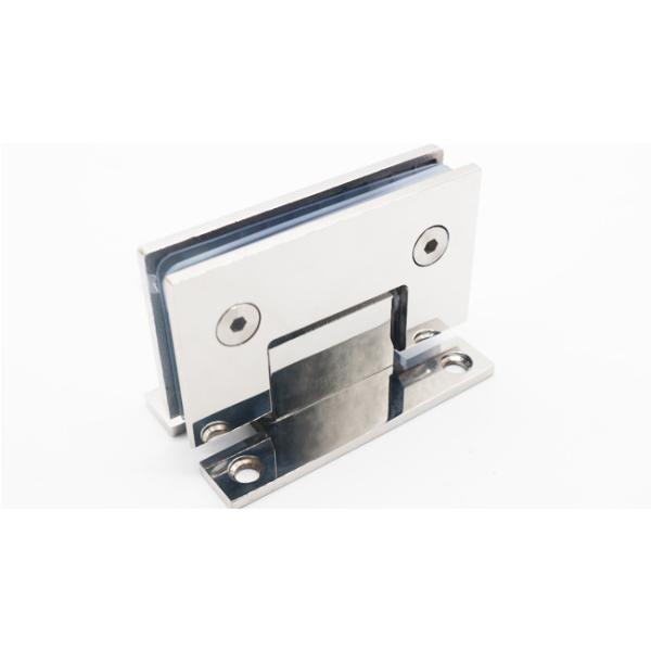 304 Stainless Steel Glass to Wall Hardware Shower Hinge Silver Coating Wall