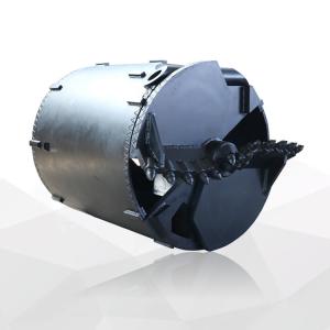 Wholesale Customized Single Cut Drilling Bucket Foundation 1000mm Diameter With Bullet Teeth from china suppliers