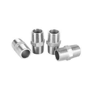 Wholesale Stainless Steel Threaded Nipple Hose Nipple for DIN2999 Threaded Hexagon Head DIN2999 from china suppliers