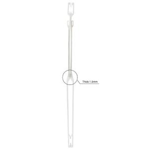 Wholesale 380mm C Type Leno Healds Weaving Loom Machine Spare Parts JW-1241 from china suppliers