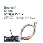 Enerkey 6S 7S 30A Lithium Ion Battery Pack BMS With NTC For Electric Bicycle