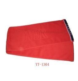Wholesale 100% Cotton Terry Sports Towel, Jacquard Logo, Red Colors YT-1304 from china suppliers