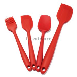 Wholesale Silicone Baking Spatula and Brush Set of 4 from china suppliers