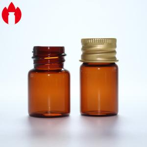 Wholesale 5ml Amber Screw Neck Glass Vial with Aluminum Cap from china suppliers