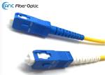 OEM SM Duplex Fiber Optic Patch Cord Single Mode G652D G657A1 G657A2 Customized