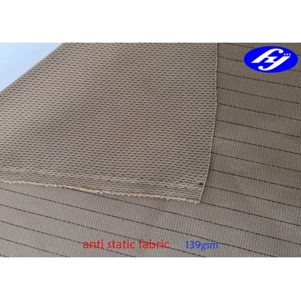 Breathable Knitted Polyester Anti Static Fabric For Sportswear