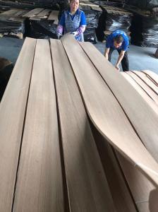 Wholesale 0.5mm Red Oak Wood Veneer Plain Sliced MDF Interior Decoration Use from china suppliers