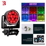 Indoor LED DMX Moving Head Beeye Stage 12pcs 40W RGBW DJ Zoom Wash Light
