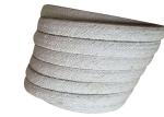 White Ceramic Fiber Rope With Stainless Wire Fiberglass Rope Gasket