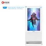 43 Inch Double Side Floor Standing Hanging Digital Signage Player