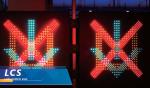 NTCIP LED Lane Control Signs Red Cross Green Arrow Safety Signal