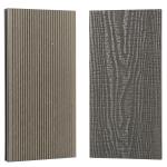 1.3%-1.4% Density Quick Deck Wood Composite Outdoor Deck Tile in Icelandic Smoke