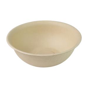 Wholesale Biodegradable Disposable Microwavable Serving Bowls With Lids Pulp Salad Takeaway from china suppliers