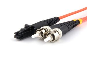 Wholesale Multimode OM3 Duplex Fiber Optic Patch Cable FC To MTRJ Low Insertion Loss from china suppliers