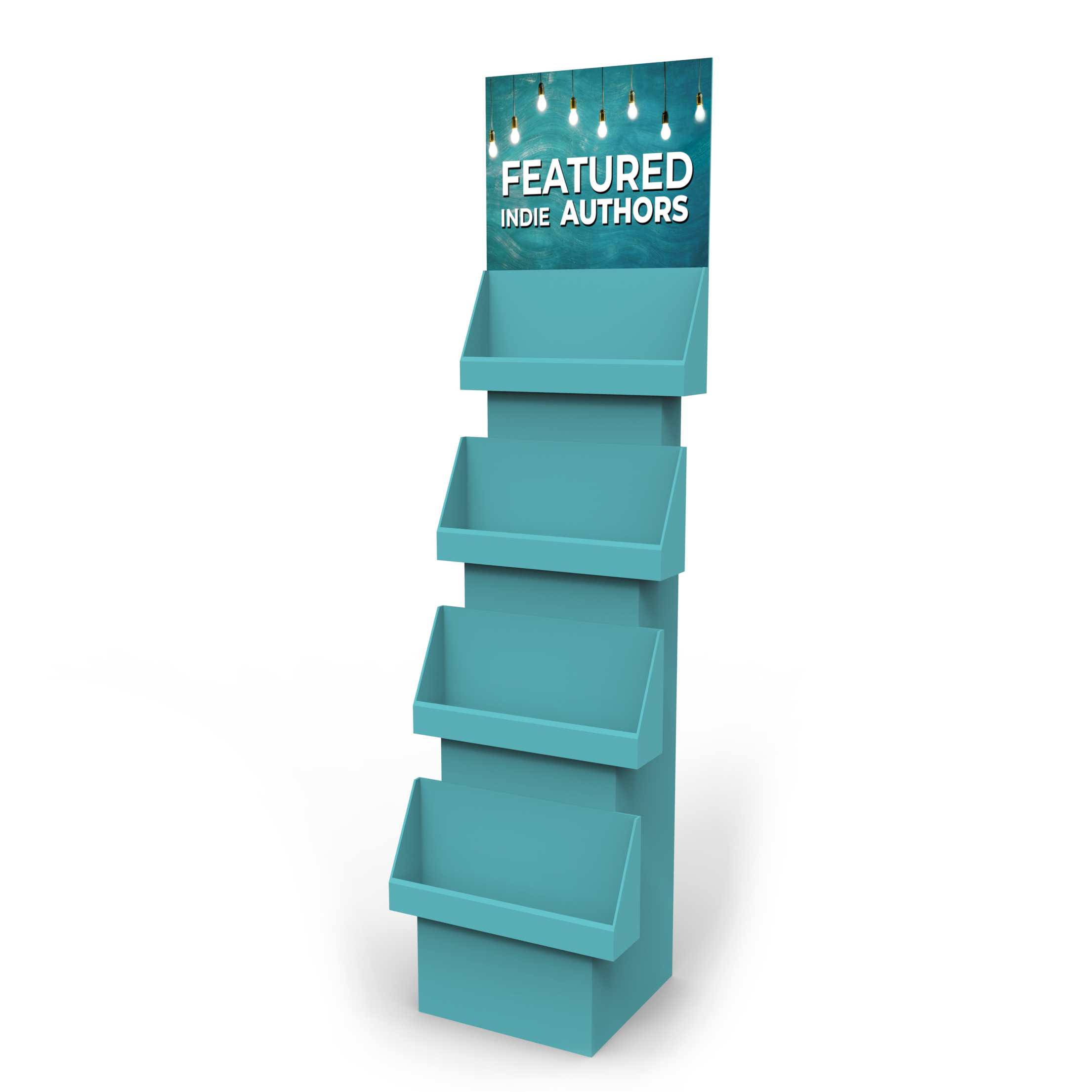 Supermarket PVC Display Stand Foam Board Shampoo Display Stand With Custom Logo