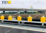 Professional Roller Crash Barriers Road Guard Rail Anti Crash Easy To Install