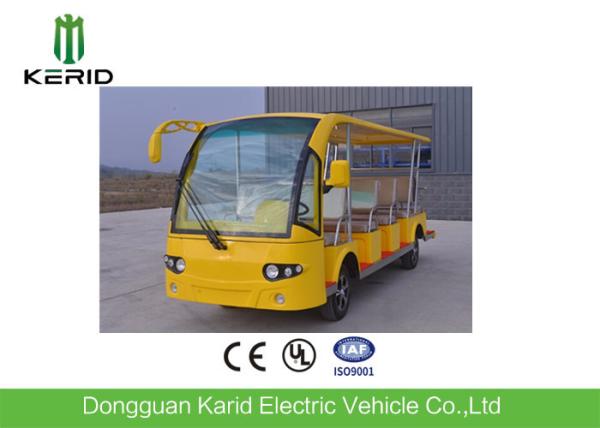 4 Wheel Electric Shuttle Bus Mini Electric Tourist Sightseeing Car With