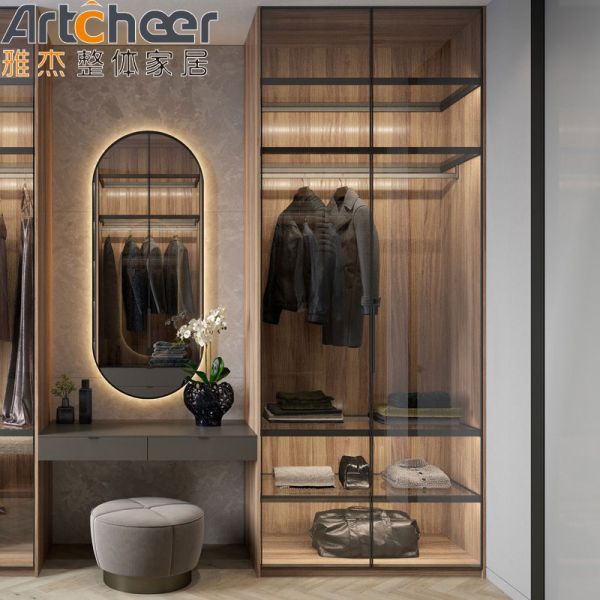 Modern Stylish Wardrobe Closet with Customized Size and Eco Friendly Material
