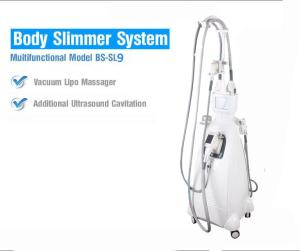 Wholesale Four Head Ultrasonic Cavitation Body Slimming Machine With Handheld Ultrasound Probe from china suppliers
