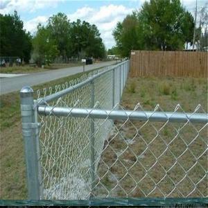 Wholesale Heavy Duty 6ft X 50ft Galvanized Steel Chain Link Fence Fabric 9 Gauge from china suppliers