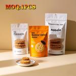 Custom Printed Coffee Stand-Up Bags Chocolate Cookie Snack Mylar Bags Recyclable