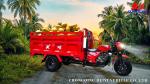 Motorized Cargo Tricycle with Luxury Carriage and Maximum Speed ≥70Km/h Tyre 5.0