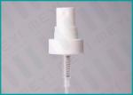 White Mini Mist Sprayer / Fine Mist Pump 11mm - 28mm Size For Toner