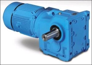 China Steel single reduction helical gearbox Unit Solid Hollow Shaft Input on sale