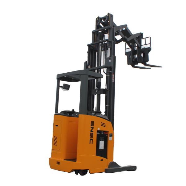 Smooth Material Handling SNSC 1500kg 2000kg Electric Reach Forklift Double