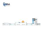 AGM Automatic horizontal insulating glass spacer production line