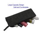Stationery Felt Pencil Case / Large Zipper Pencil Pouch For School Eco Friendly