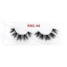 Buy cheap Handcrafted 18mm Natural 3D Mink Lashes With Invisible Clear Band from wholesalers