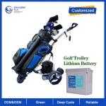 OEM ODM LiFePO4 lithium battery pack NMC NCM Golf trolley 12.8V16Ah Stewartgolf