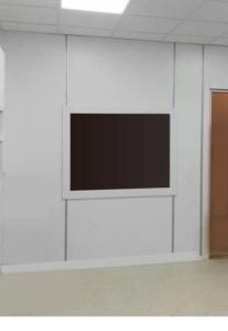 Wholesale EMI MRI Rf Shielding Windows Emi Shielded Brass Wire Mesh Black Painting from china suppliers